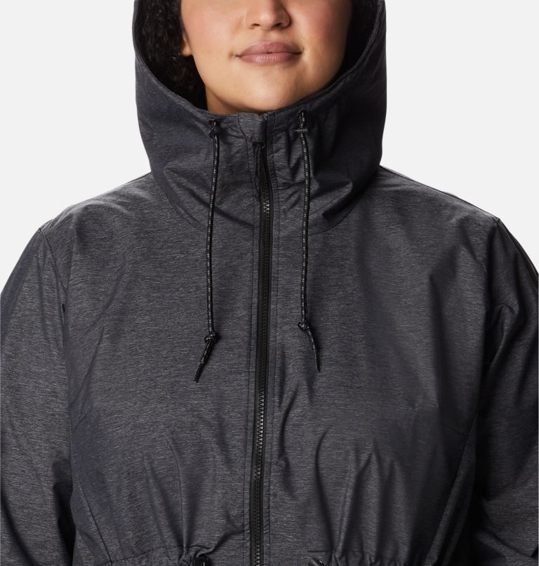 Women's Columbia Lillian Ridge Shell Jackets Black | Plus Size CA-CC13A